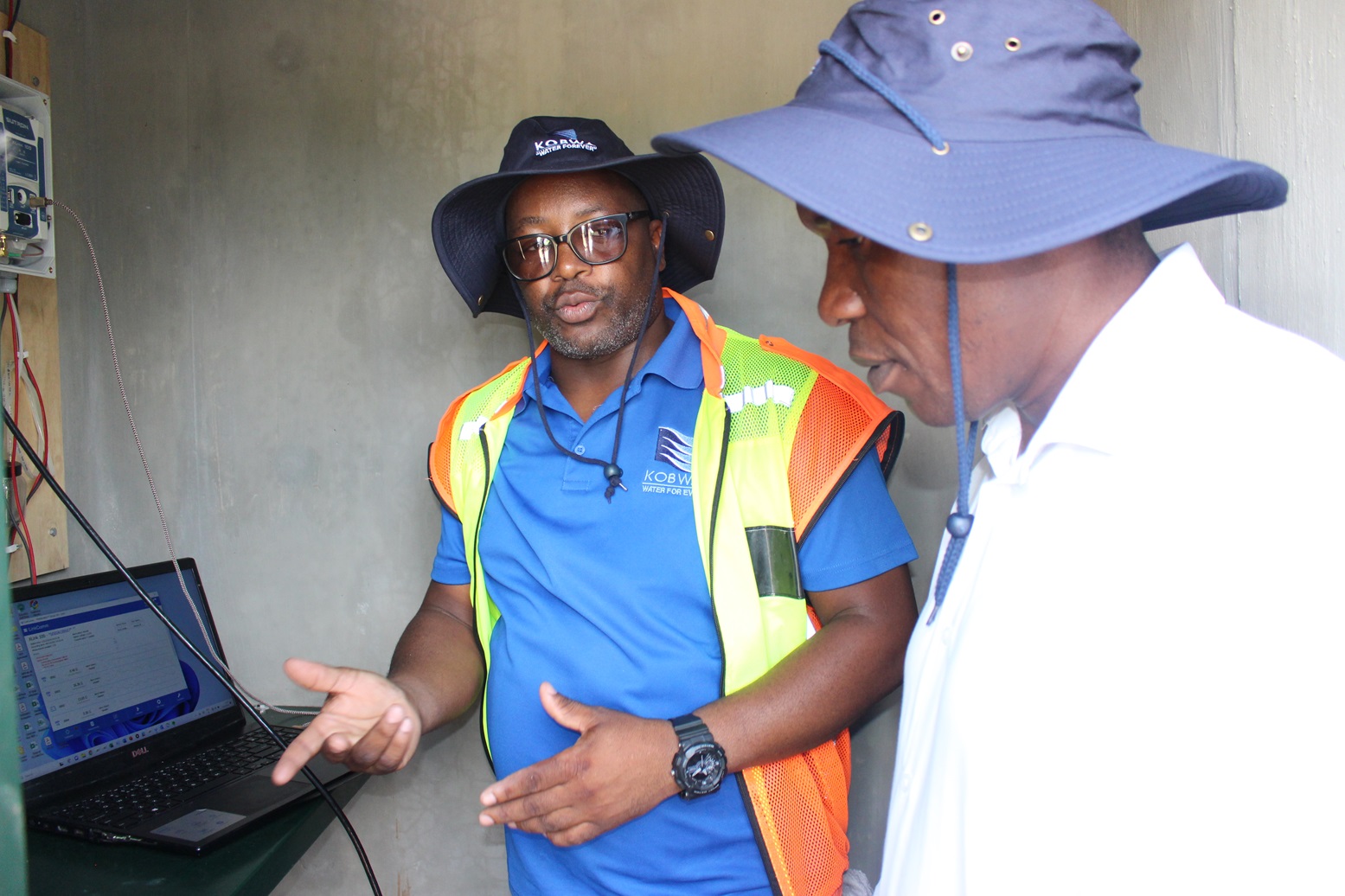 KOBWA HANDS OVER MANANGA GAUGING STATION TO THE MINISTRY OF NATURAL RESOURCES AND ENERGY
